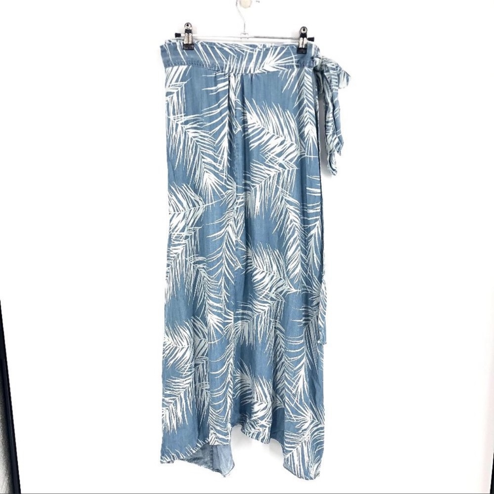 Floral Wrap Skirt